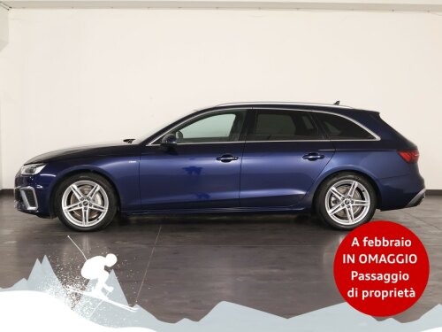 audi a4 avant 40 2.0 tdi mhev s line edition quattro 204cv s-tronic usata